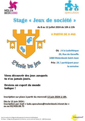 affiche jeu de société