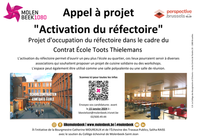 Contrat Ecole - Activation du réfectoire