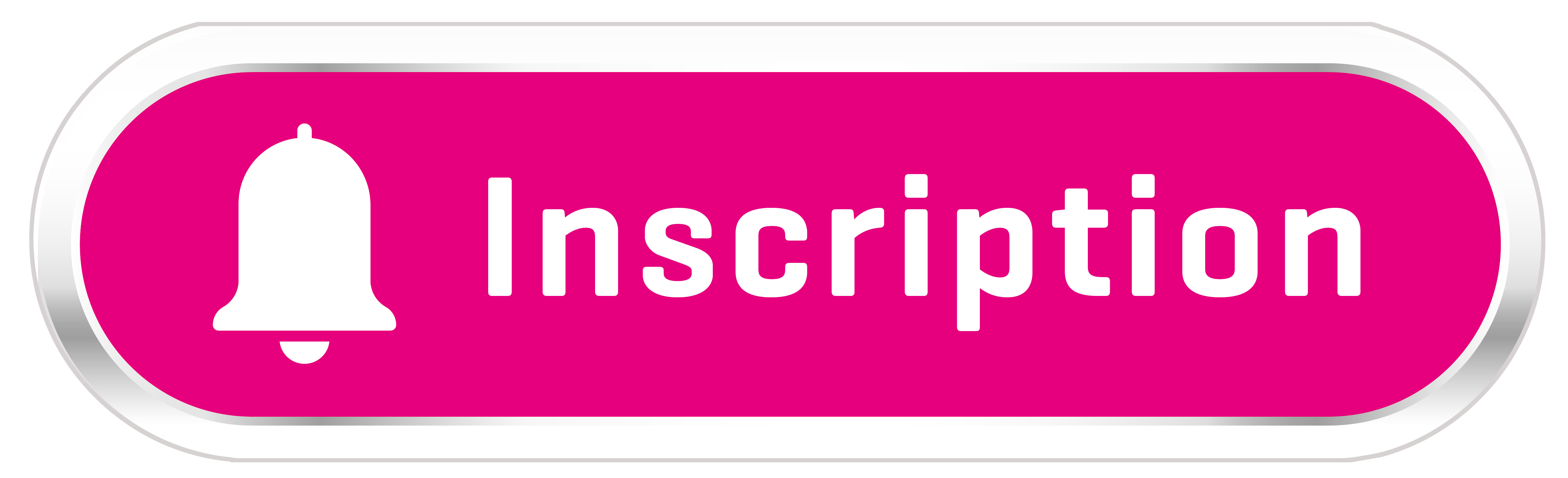 Bouton inscription fushia