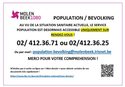population acces RDV 26 10 2020