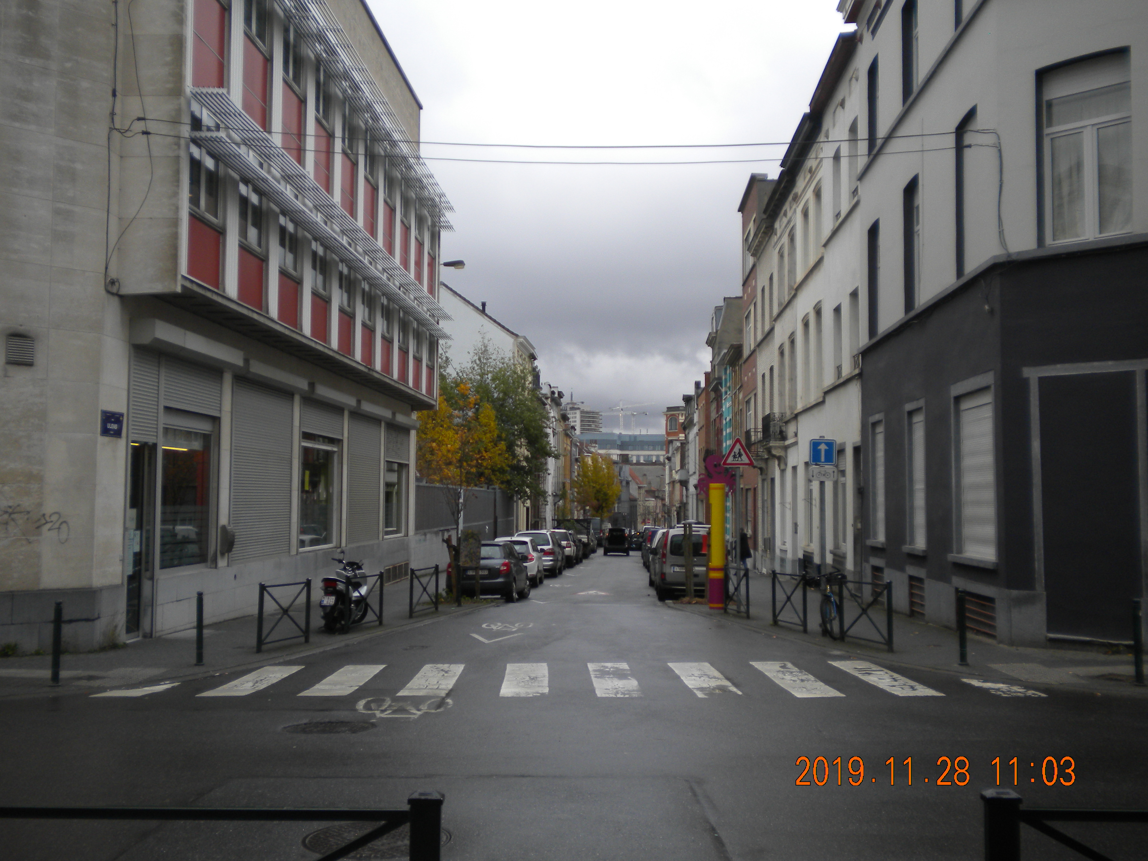 Inauguration  ce 20 janvier 2020 de la première rue scolaire dans la rue Ulens