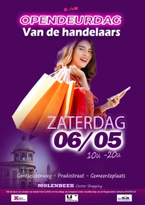 Affiche Journée des Commerçnats NL  2.05.2023