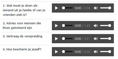 molenbeek website lecteur audio NL