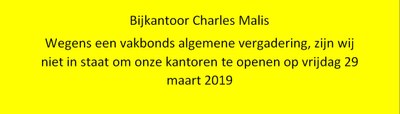Grève Malis 27 03 2019 NL