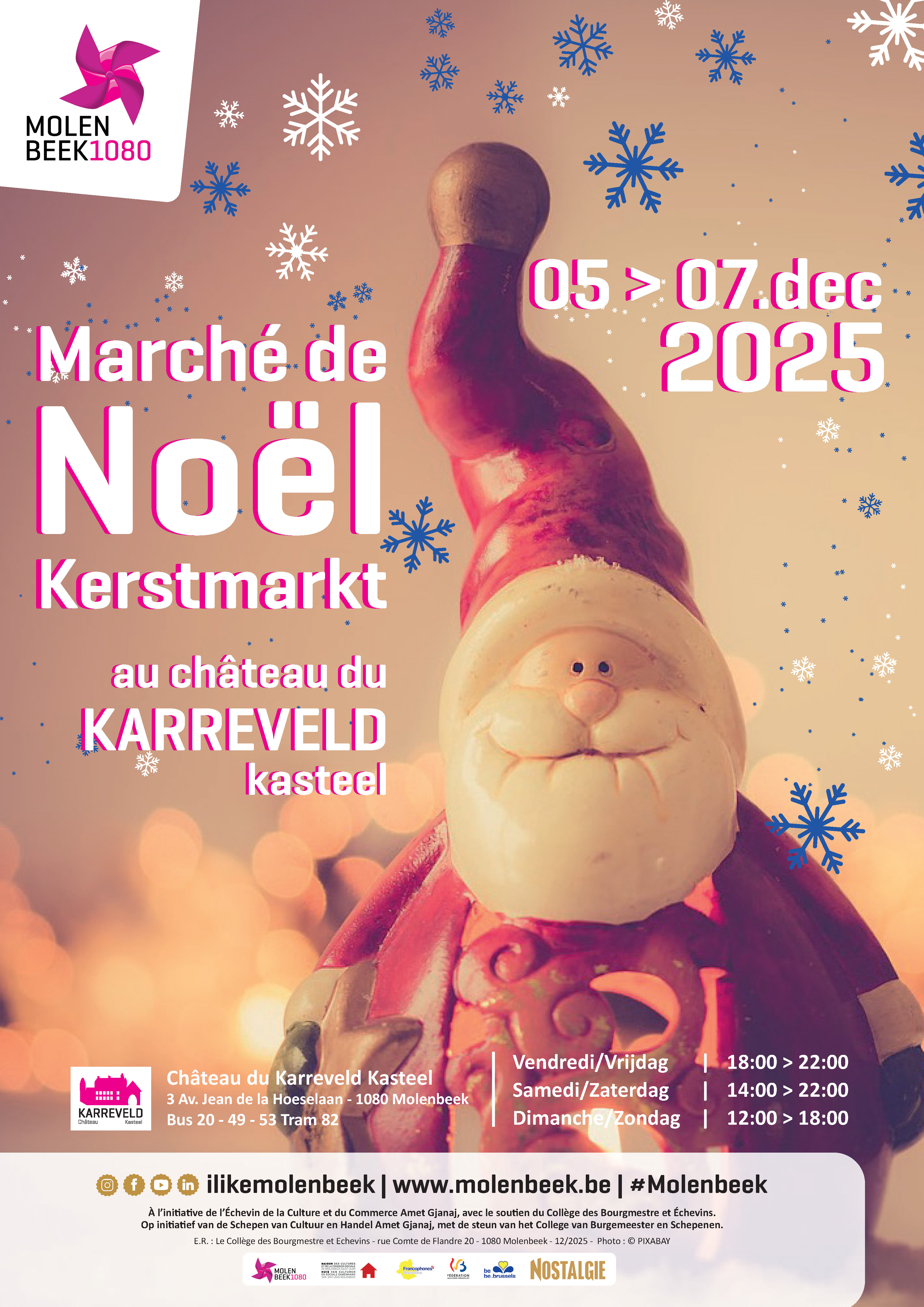 Affiche A3 Marché de Noel 2025 181125