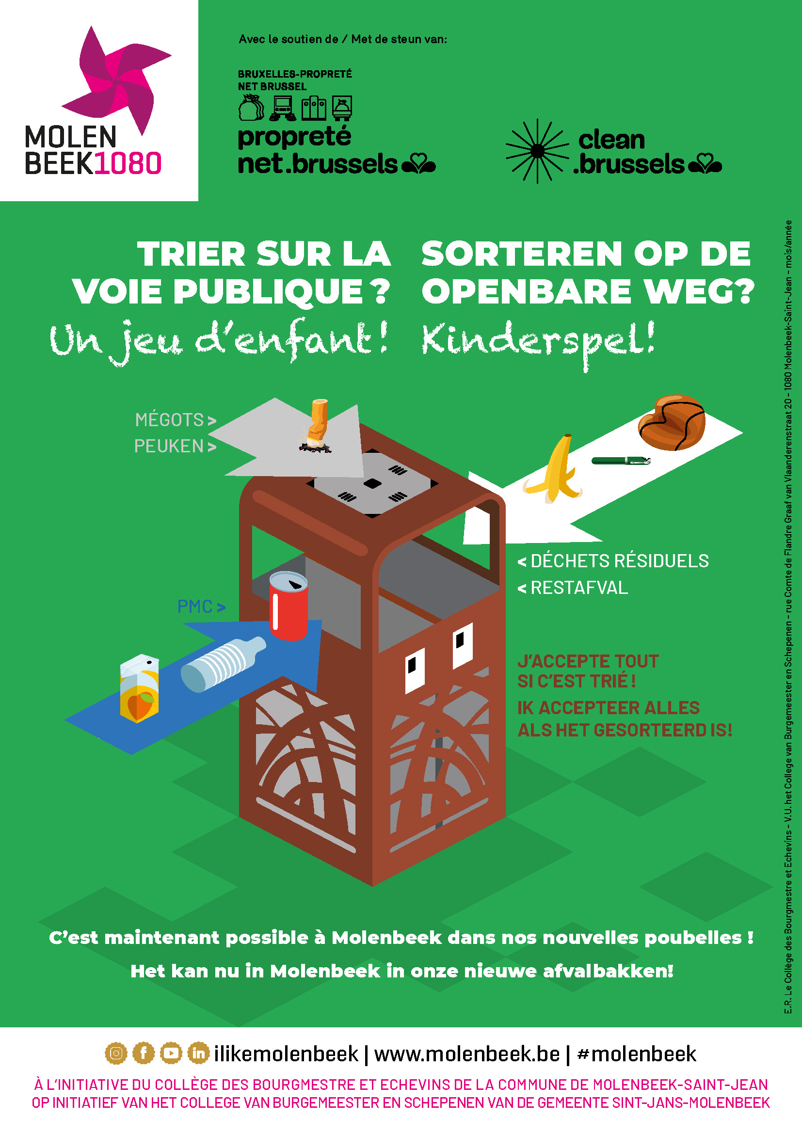 Molenbeek corbeilles tri 241206