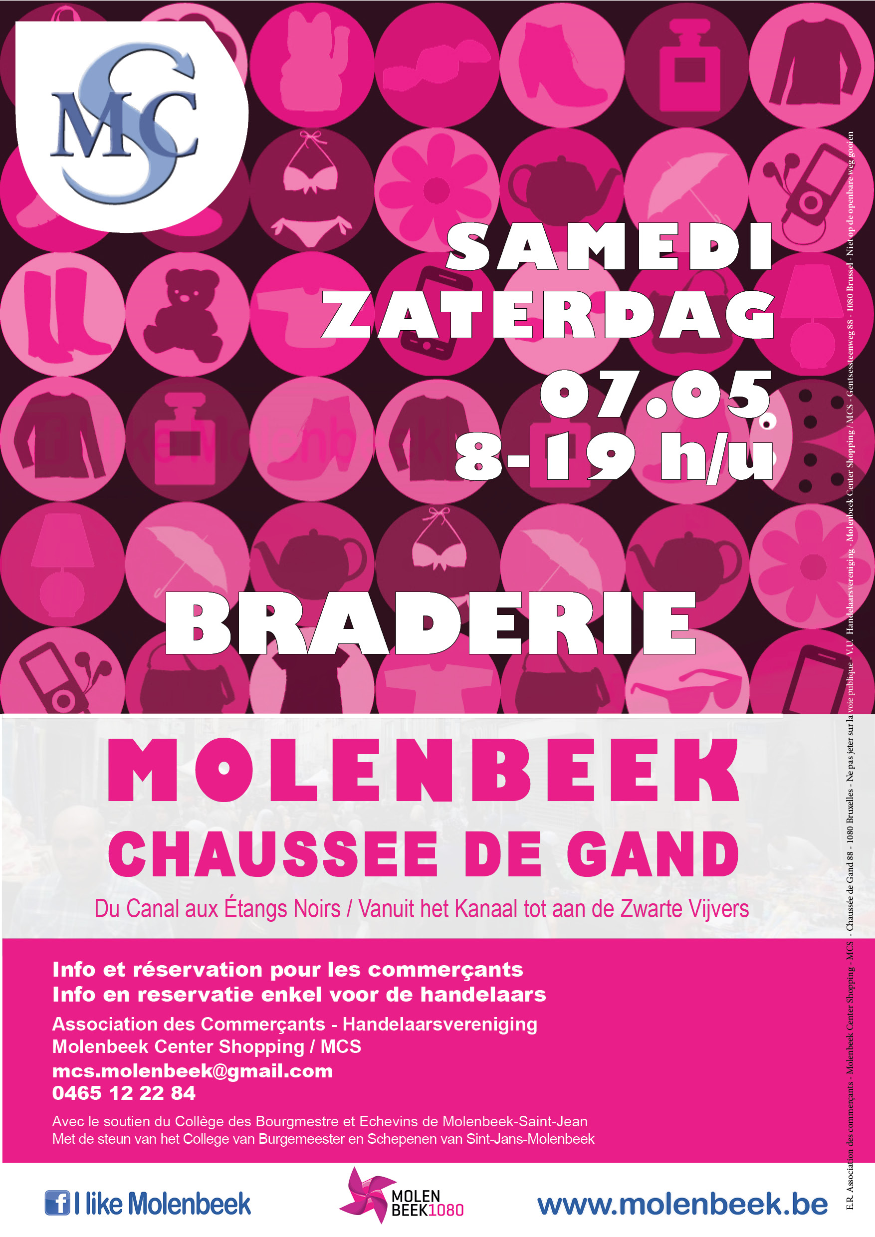 Braderie chaussee de Gand 07 05 2016